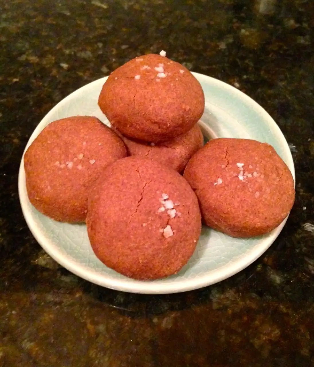 Cocoa Brown Butter Sea Salt Cookies