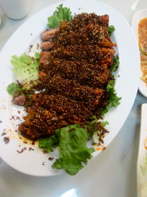 I’d probably come to flushing again just for these fabulous cumin-soused lamb ribs.