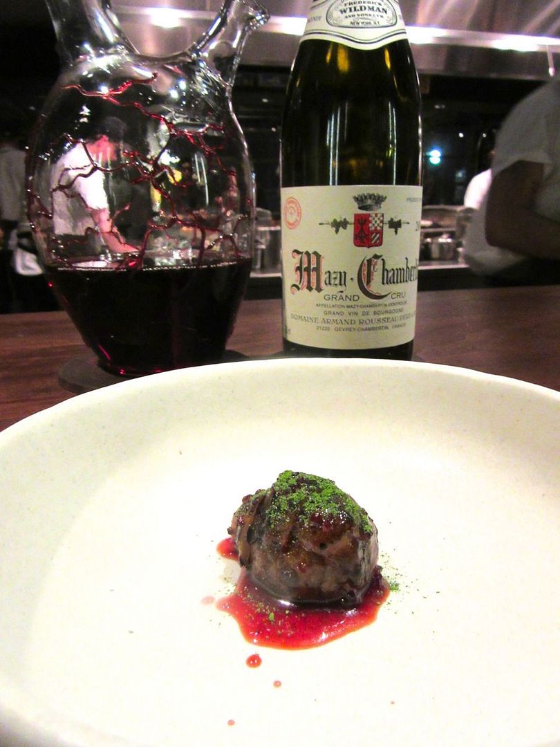 Here&rsquo;s a much ado about sunchoke and dry aged beef with a sprinkling of matcha tea.